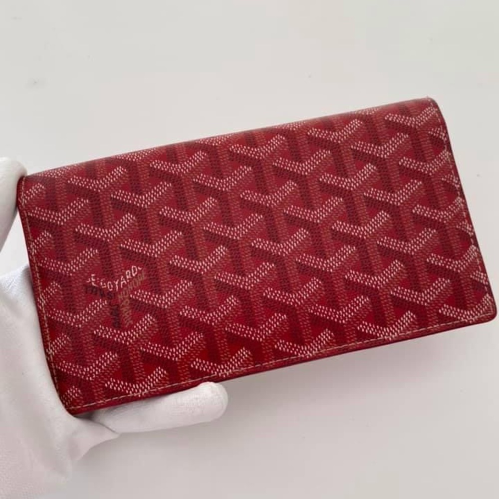 Goyard Richelieu Long Wallet (Hand-print Era)